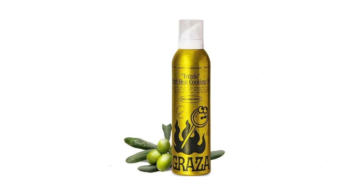 Graza Frizzle High Heat Cooking Oil Spray, Frying Oil, 5