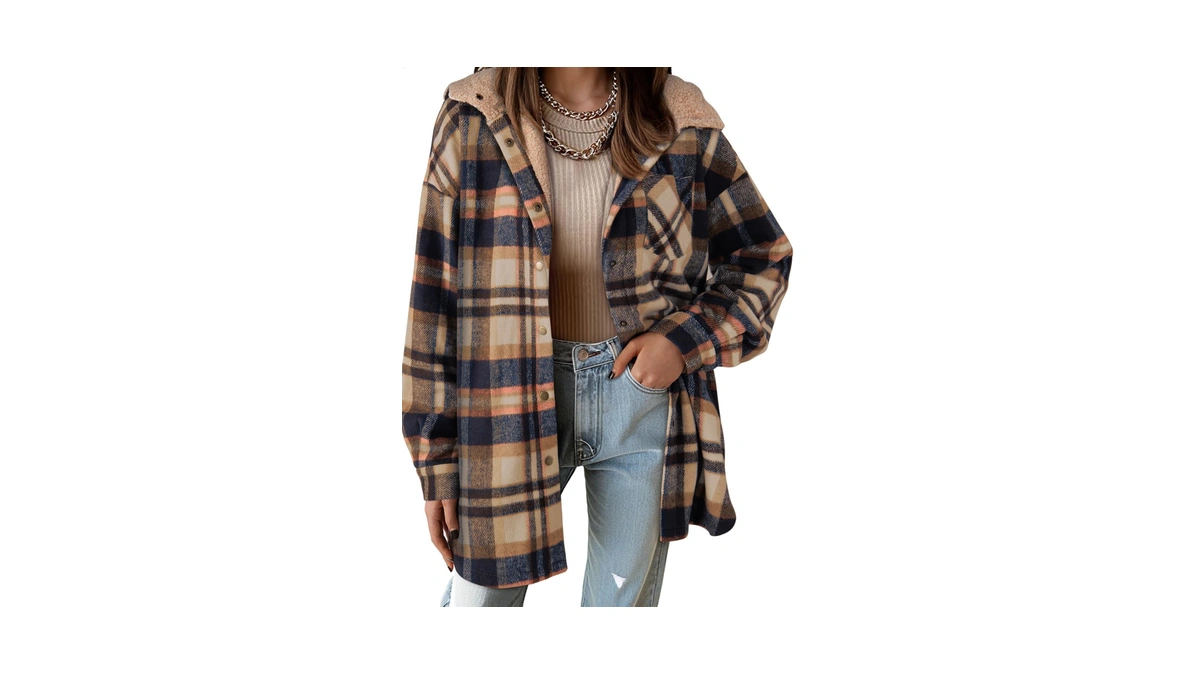 Dokotoo Winter Clothing Coats For Women 2026 Jackets Flannel Shirt