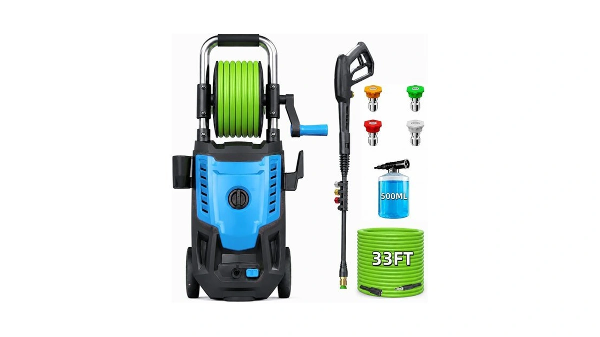 2026 New Electric Pressure Washer 4800 Psi 4.0gpm High Power