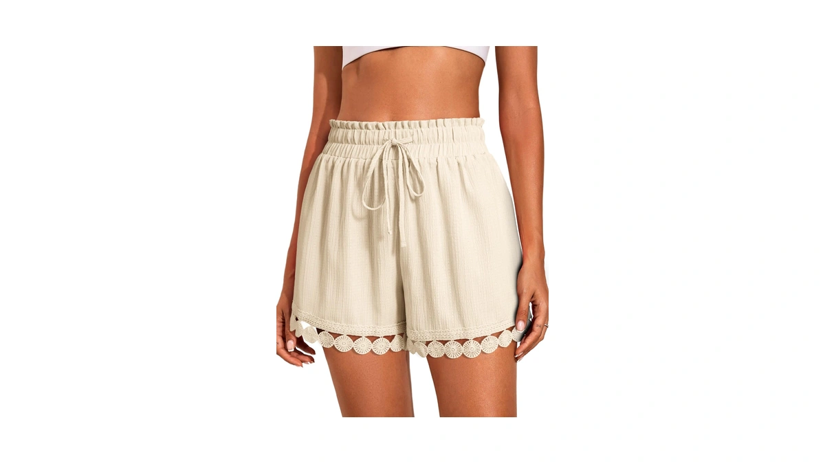 Dokotoo Shorts For Women Trendy Summer Elasti...