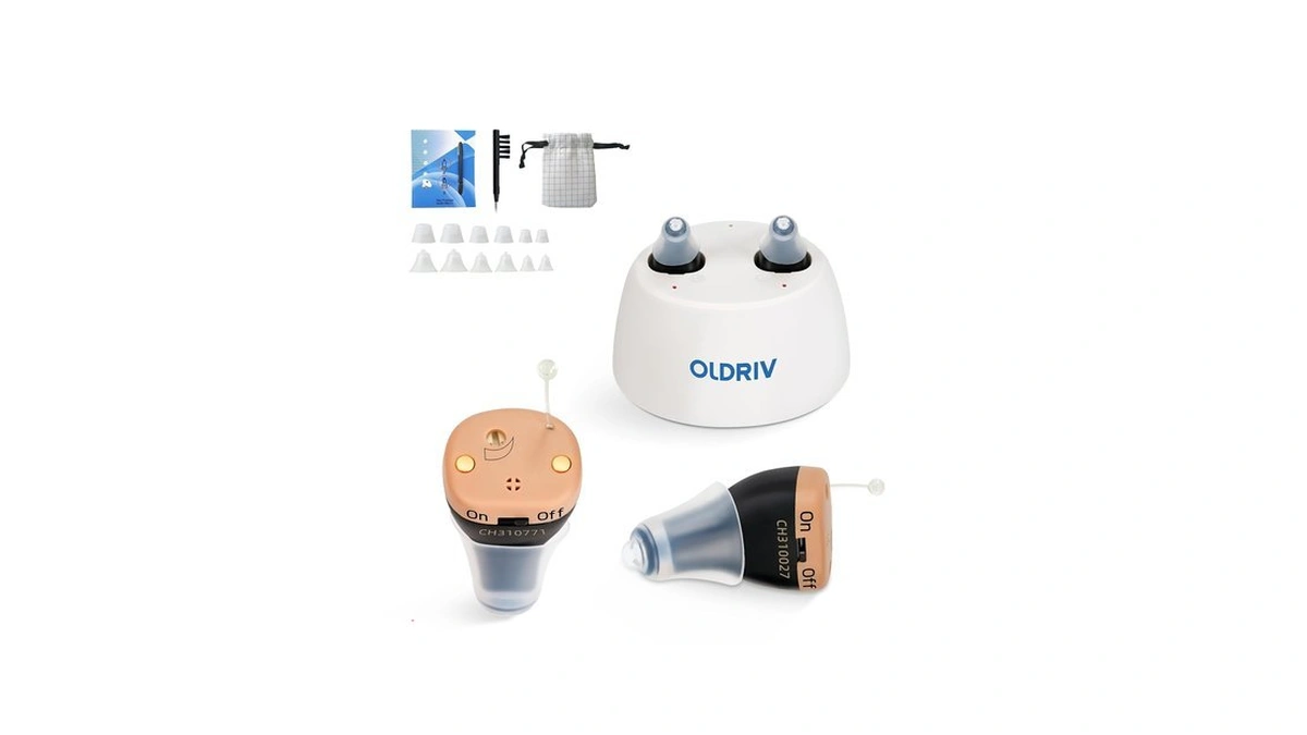 Oldriv Rechargeable Hearing Aids For Adults Seniors, Otc Hearing Aids