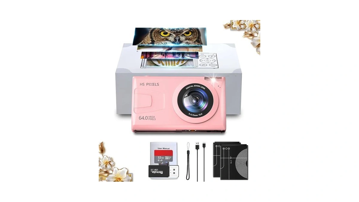 G-anica 18x 64mp Compact Digital Camera For Photography