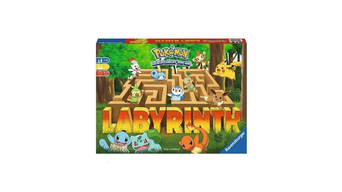Ravensburger Labyrinth Pokemon Board Game - A Strategic Maze Adventure