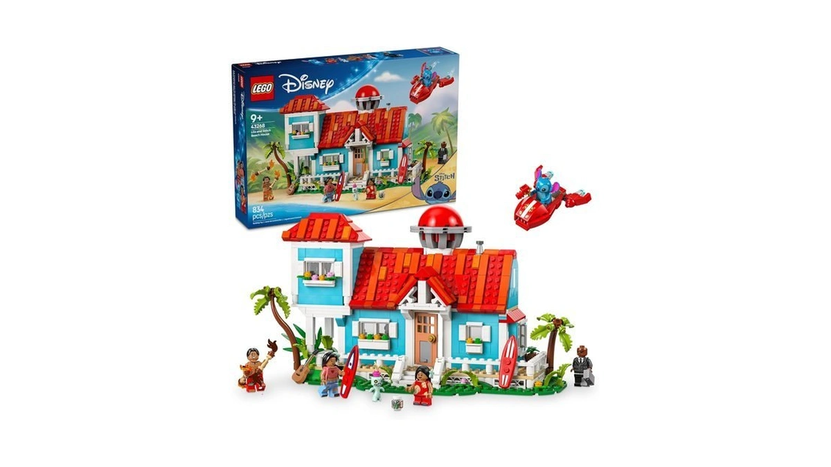 Amazon : Lego Disney Lilo And Stitch Beach House