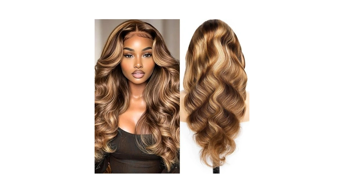 30 Inch 5x5 Glueless #4/27 Honey Blonde Body Wave Human