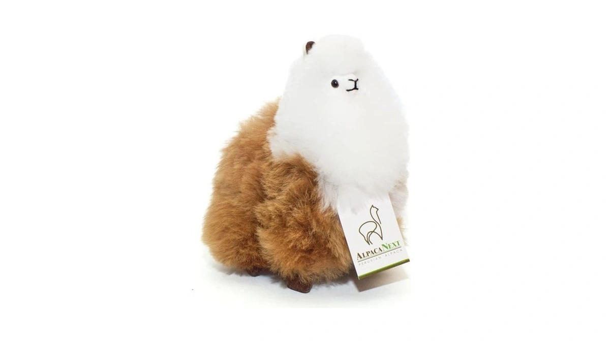Alpaca Stuffed Animal Crafted In Fluffy Luxury Wool – Hypoallergenic