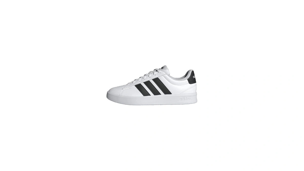 Adidas Men's Grand Court 3.0, White/black, 6