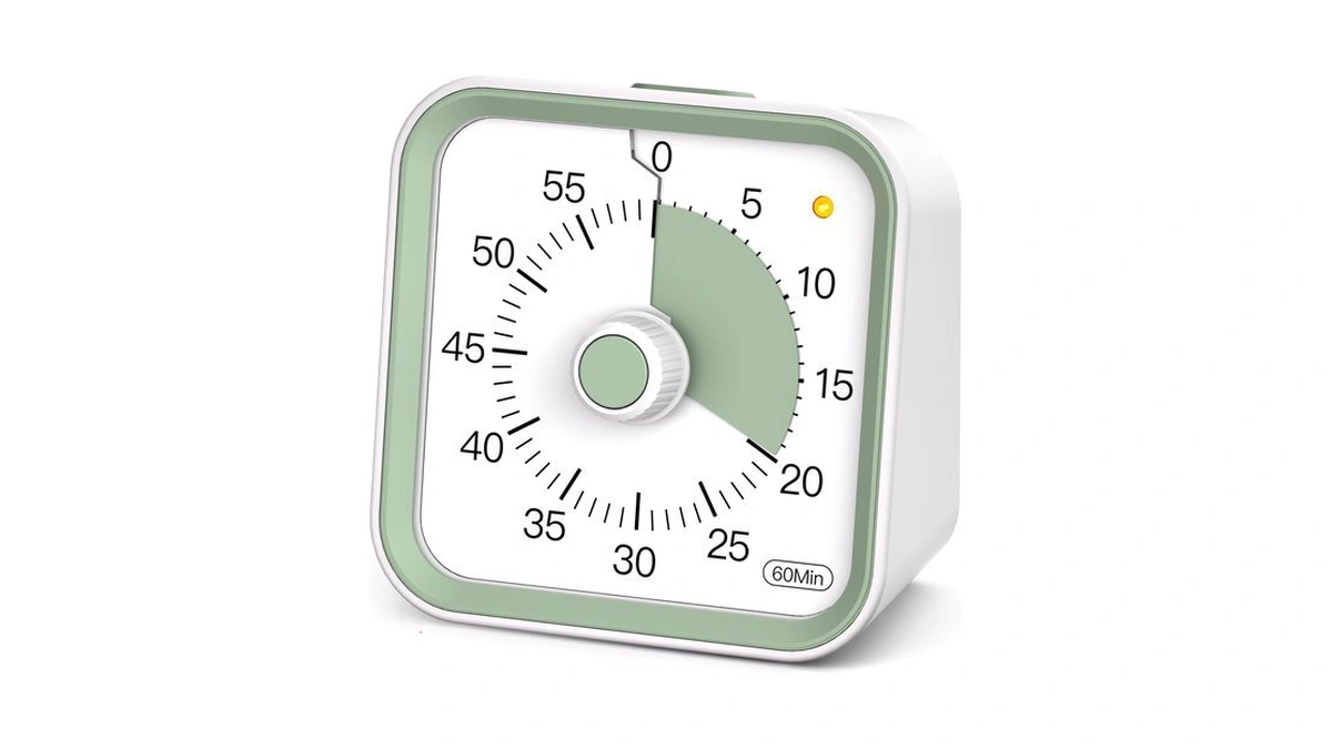 Infpokid Visual Timer For Kids, Countdown Timer With Pause Function,