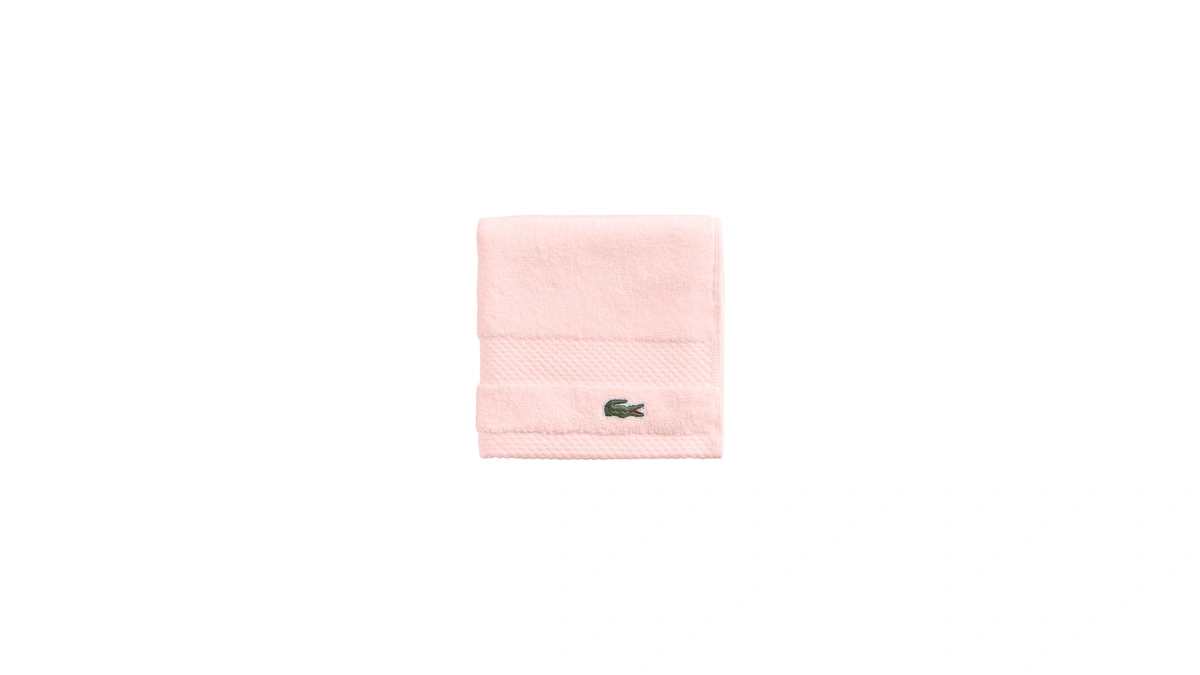 Lacoste Heritage 100% Supima Cotton Wash Cloth 13" X 13",