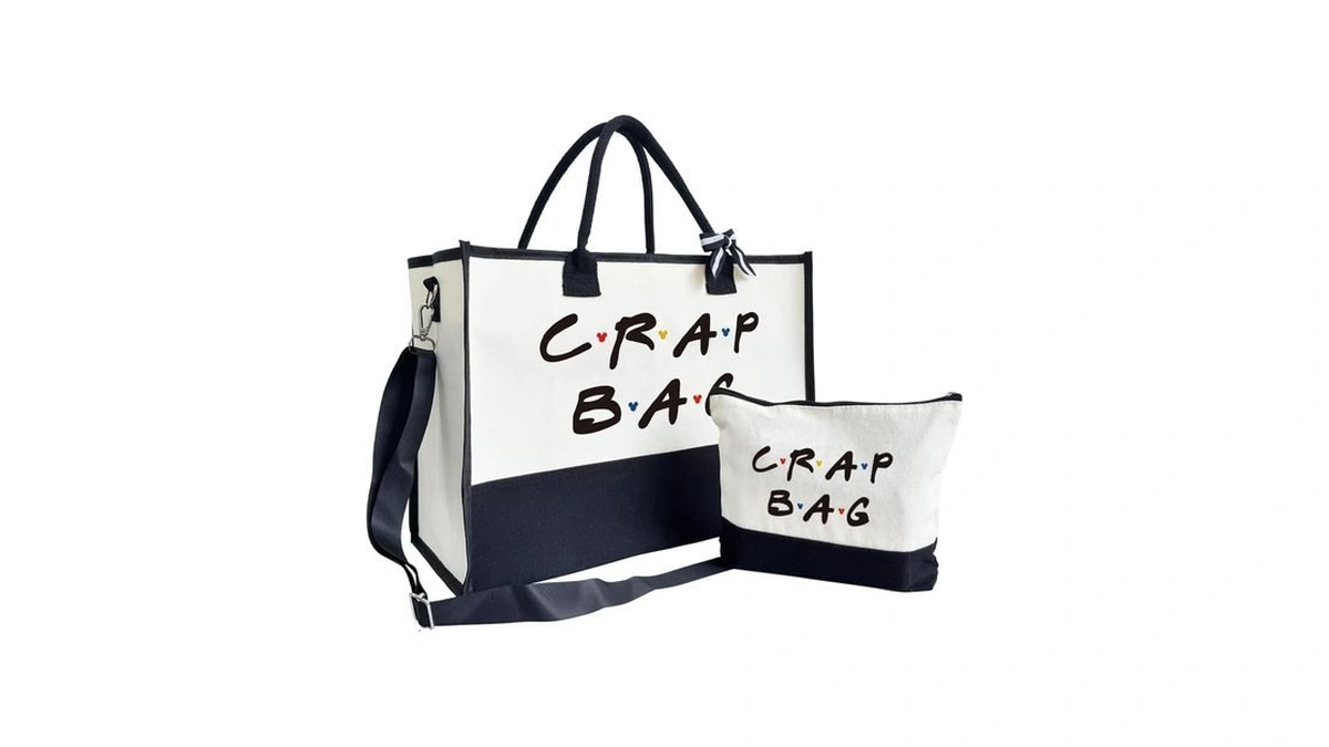 Suszdou Crap Bag - Gifts For Women - Initial Jute