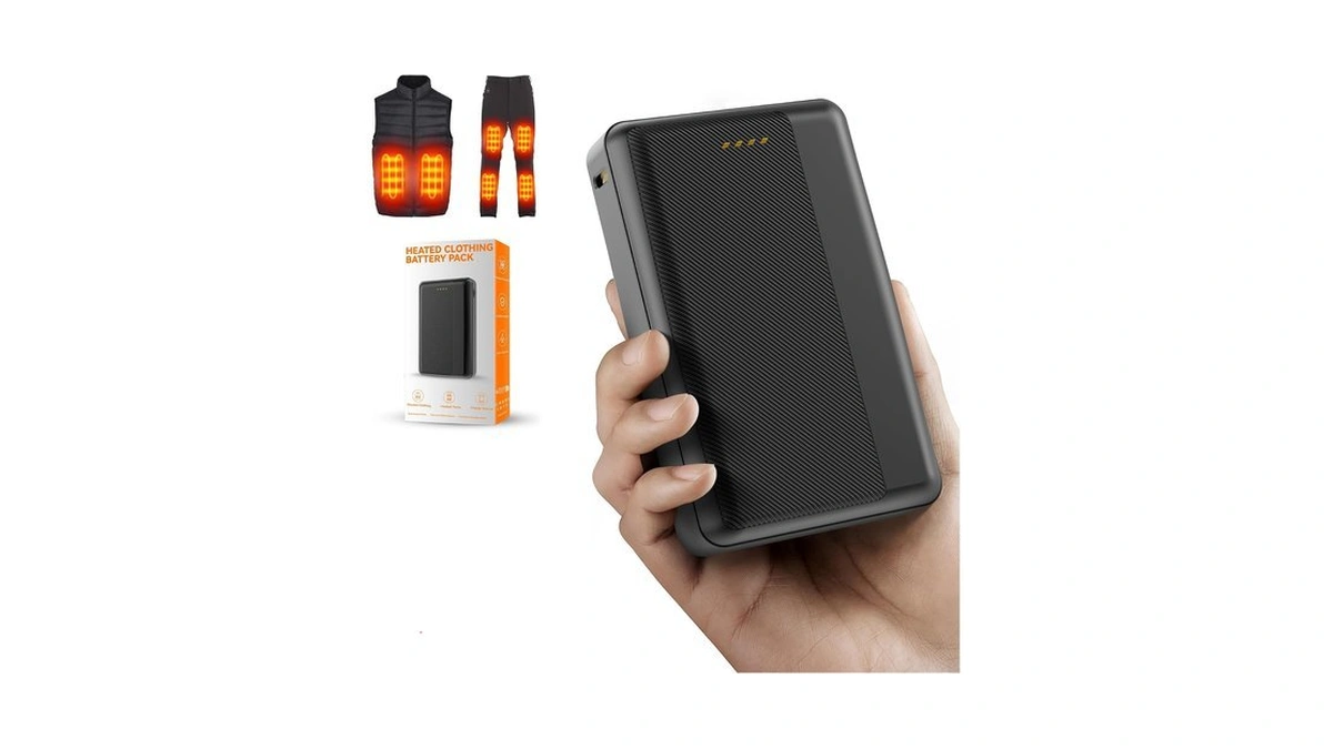 12v 15000mah Battery Pack For Heated Vest Jacket Coat Pants