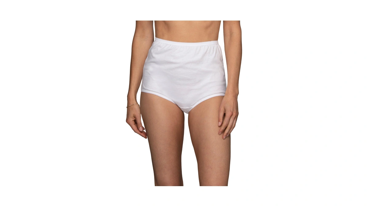 Vanity Fair Women's High Waisted Underwear, Full Coverage Ladies Panties,