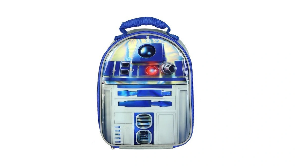 Bioworld Star Wars R2-d2 Insulated Lunch Box 10" Soft Cooler