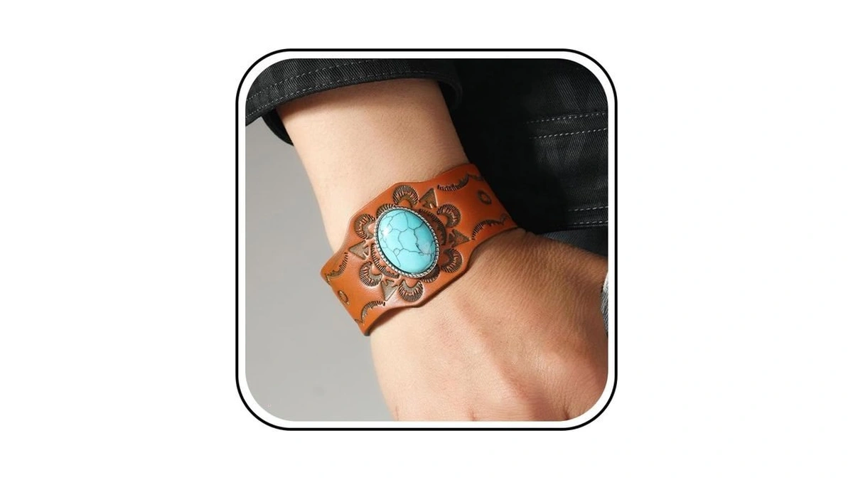 Frodete Leather Bracelets Bracers For Mens Renaissance Accessories Leather Arm