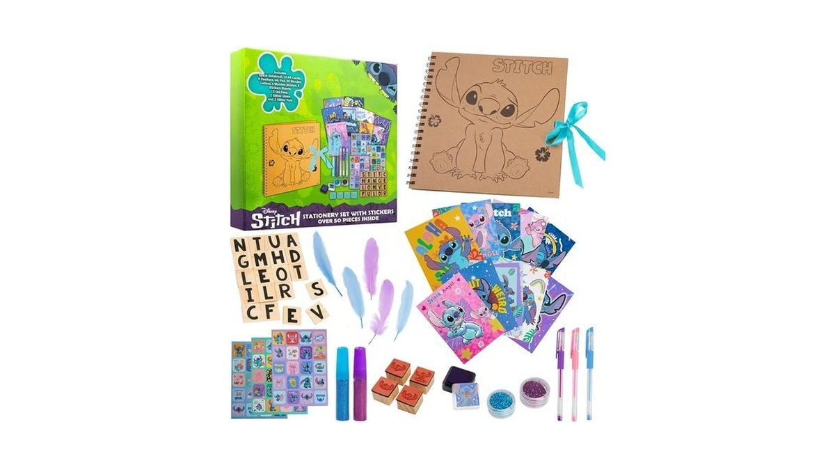 Disney Stitch Scrapbook Kit For Kids Teenagers Craft Set Art