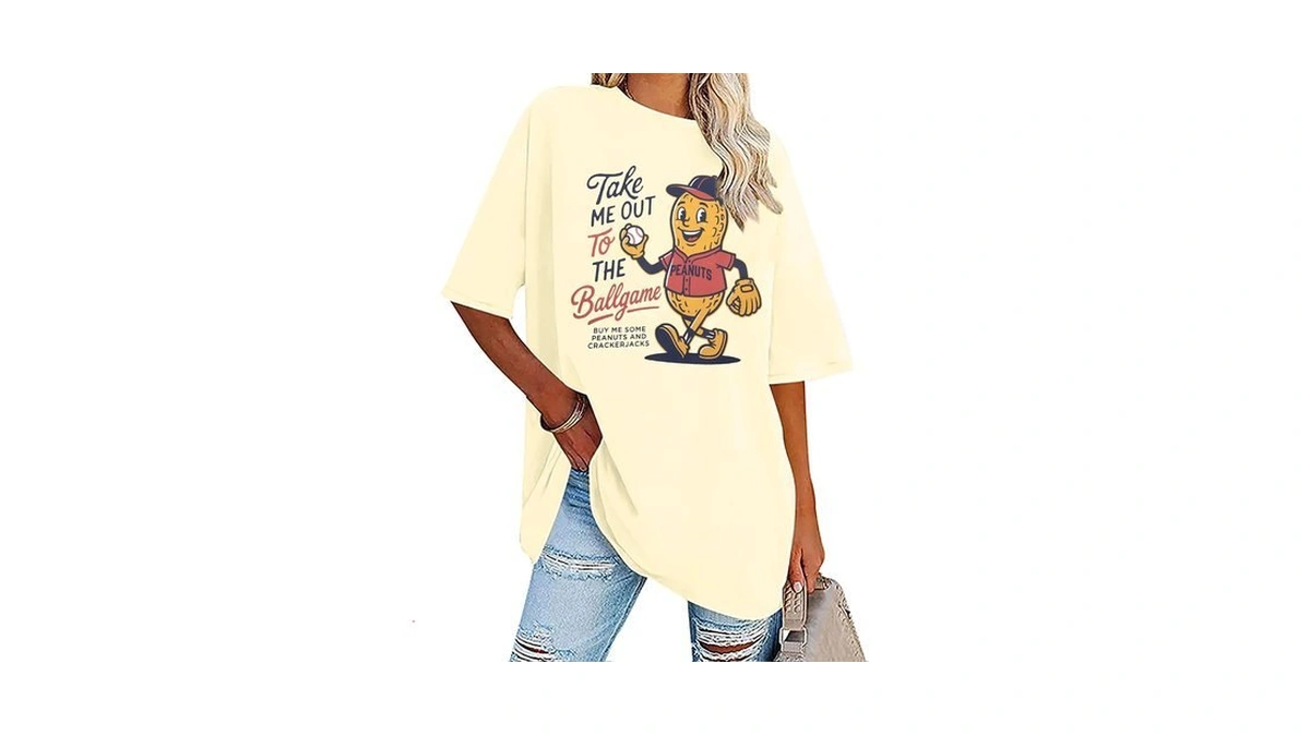 Baseball Shirt Women Baseball Game Day Gift Tops Sports Team
