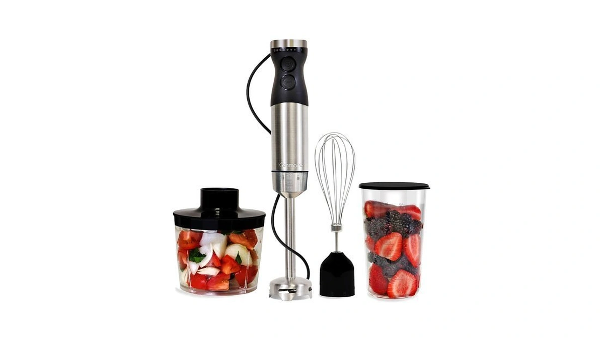Kenmore Immersion Blender - Handheld Stick Mixer, Electric Hand Blender