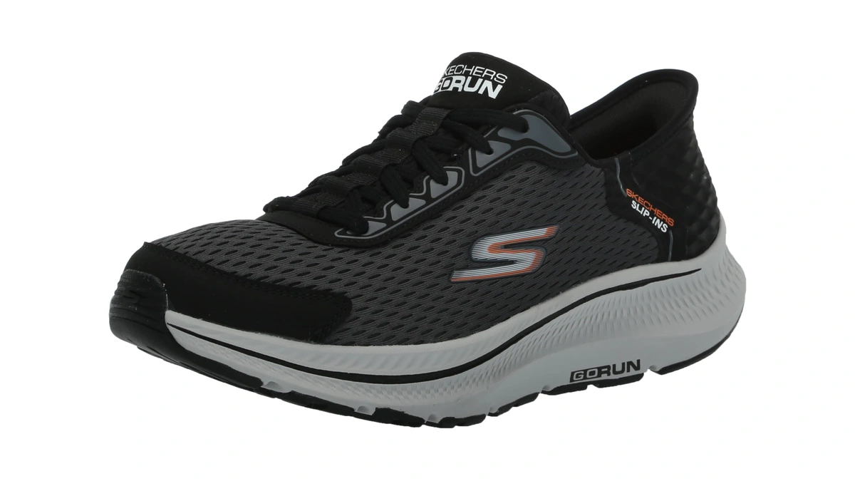 Skechers Men's Slip-ins: Go Run Consistent 2.0 Empowered, Black/charcoal, 14