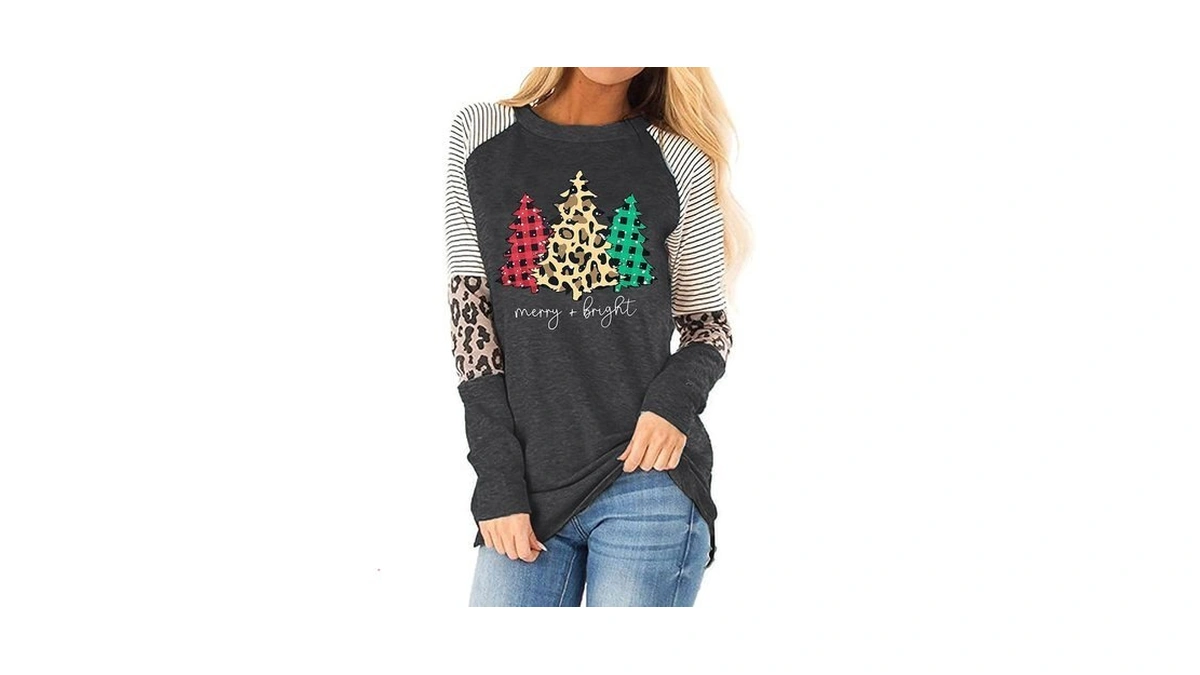 Amazon coupon: Christmas T Shirt Womens Merry And Brigh