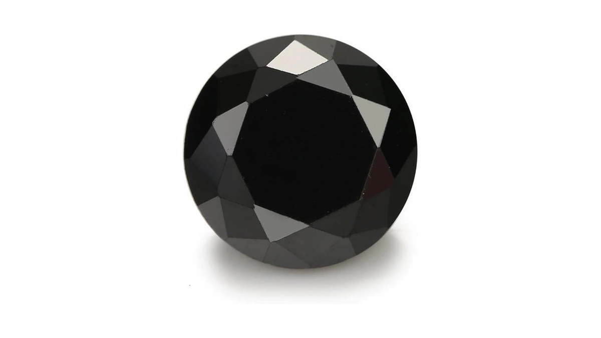 500pcs 1.5mm Aaaaa Round Machine Cut Black Loose Cz Stones