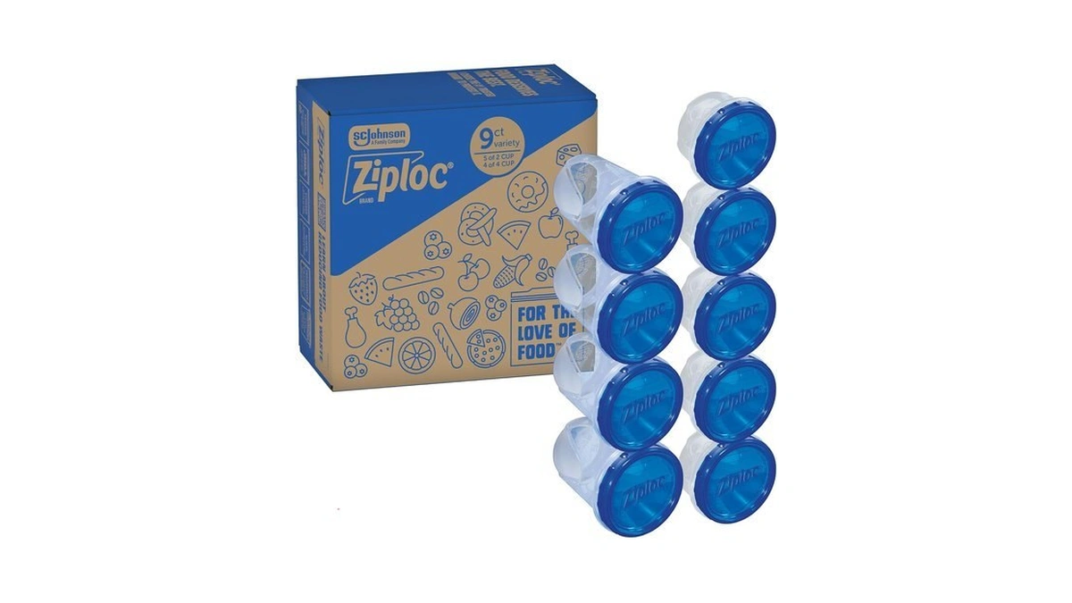 Ziploc Twist 'n Loc Food Storage Meal Prep Containers Variety