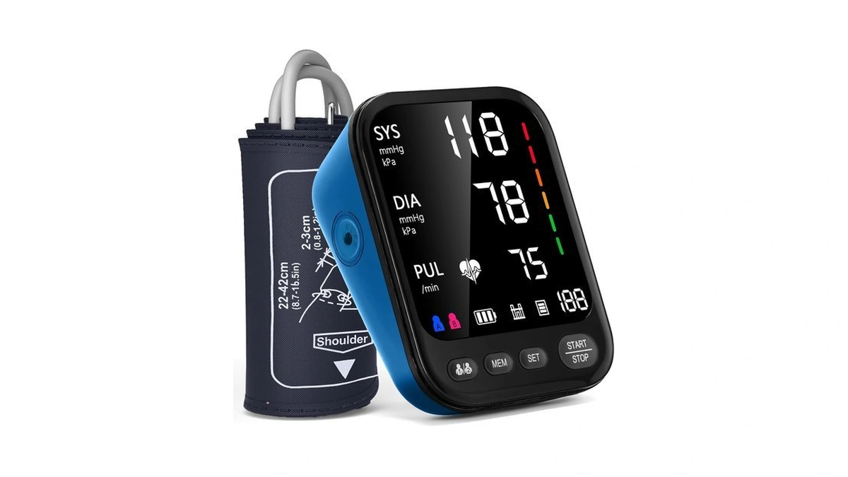 Blood Pressure Monitors For Home Use With Led Backlit Display,