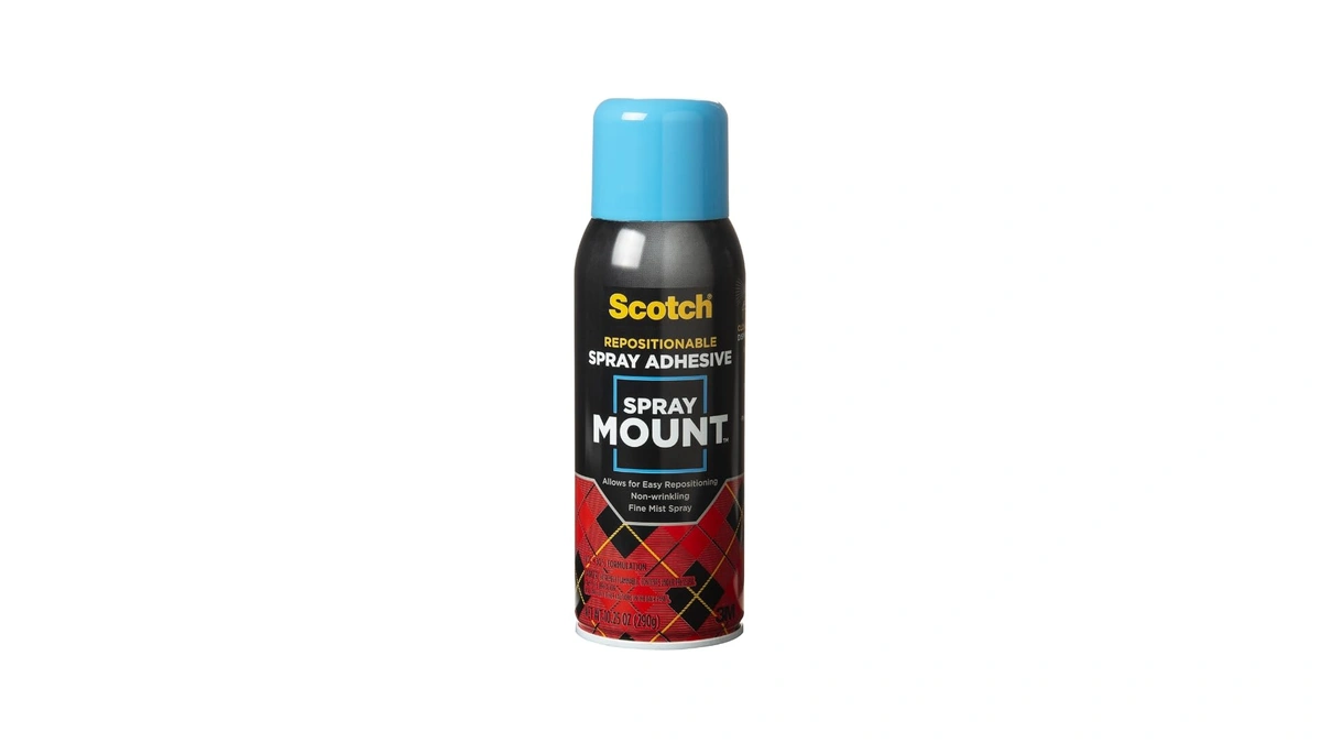 Scotch Spray Mount, 10.2 5 Oz, Repositionable On Many Surfaces