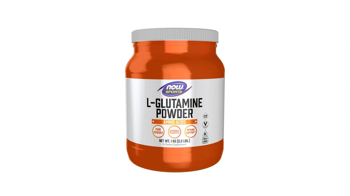 Now Foods Sports Nutrition, L-glutamine Pure Powder, Nitrogen Transporter*, Amino