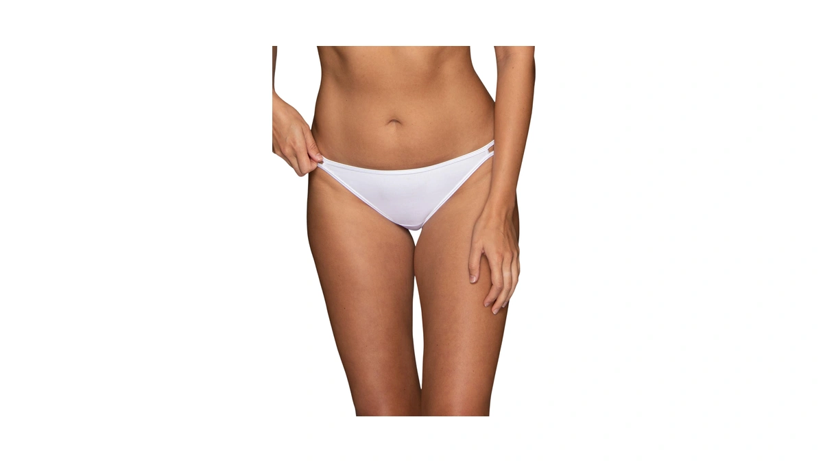 Vanity Fair Women's Illumination String Bikini Panty 18108, Star White,