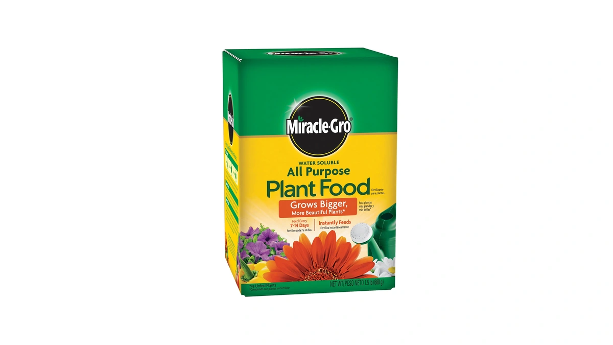 Miracle-gro Water Soluble All Purpose Plant Food, 1.5 Lb.