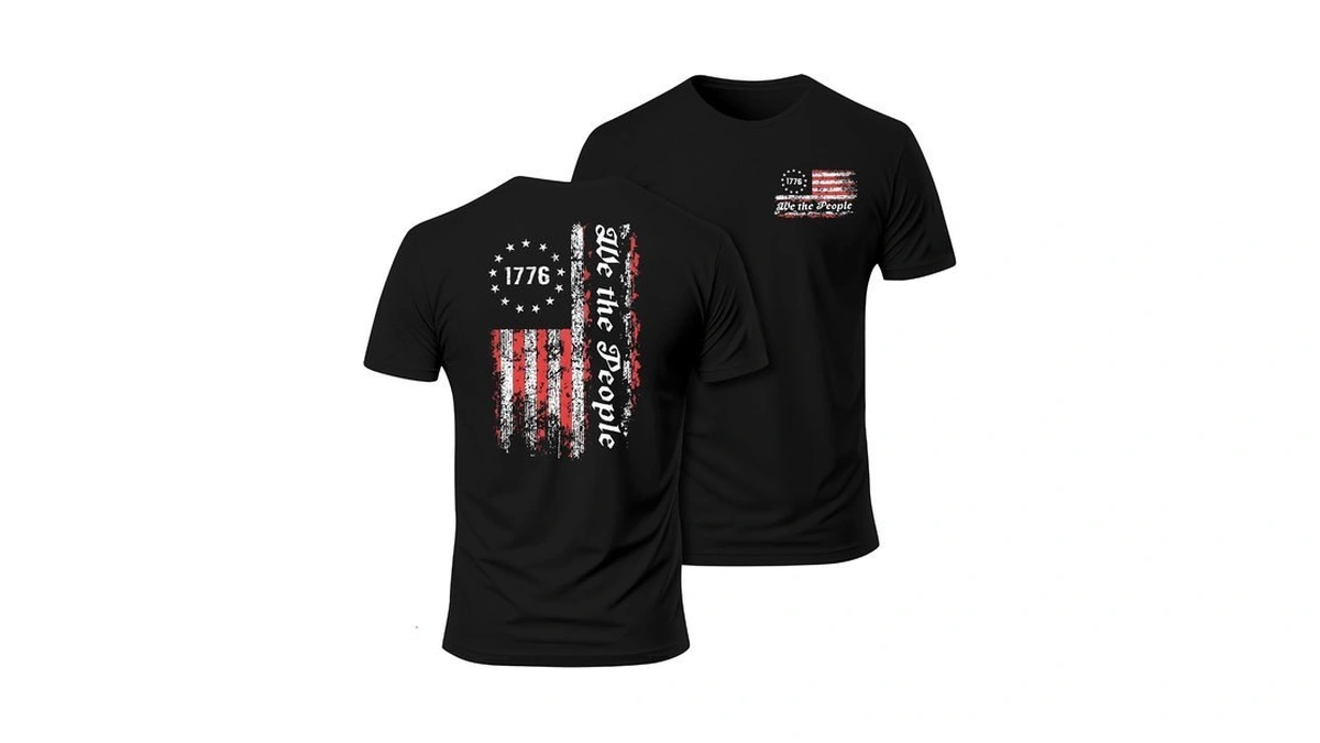 Pnoratm We The People 1776 Shirts For Men 4th Of
