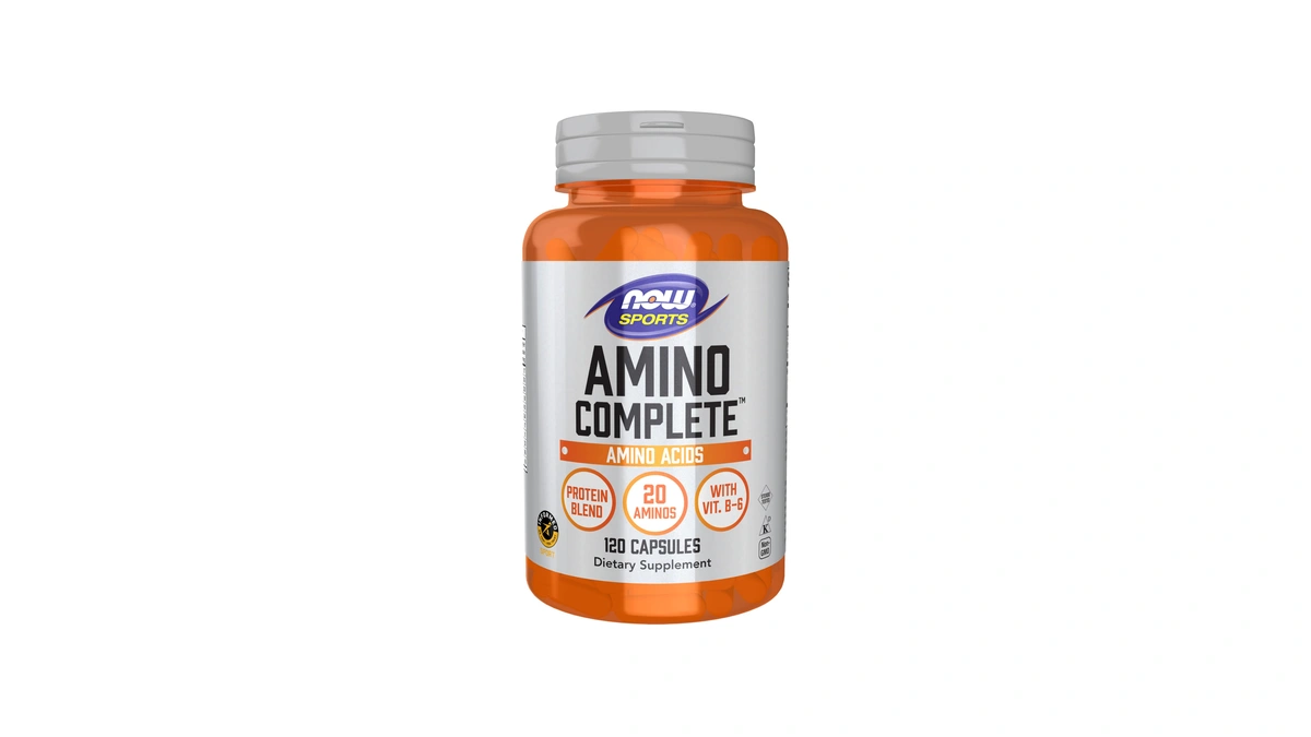 Now Sports Nutrition, Amino Complete, Protein Blend With 20 Aminos