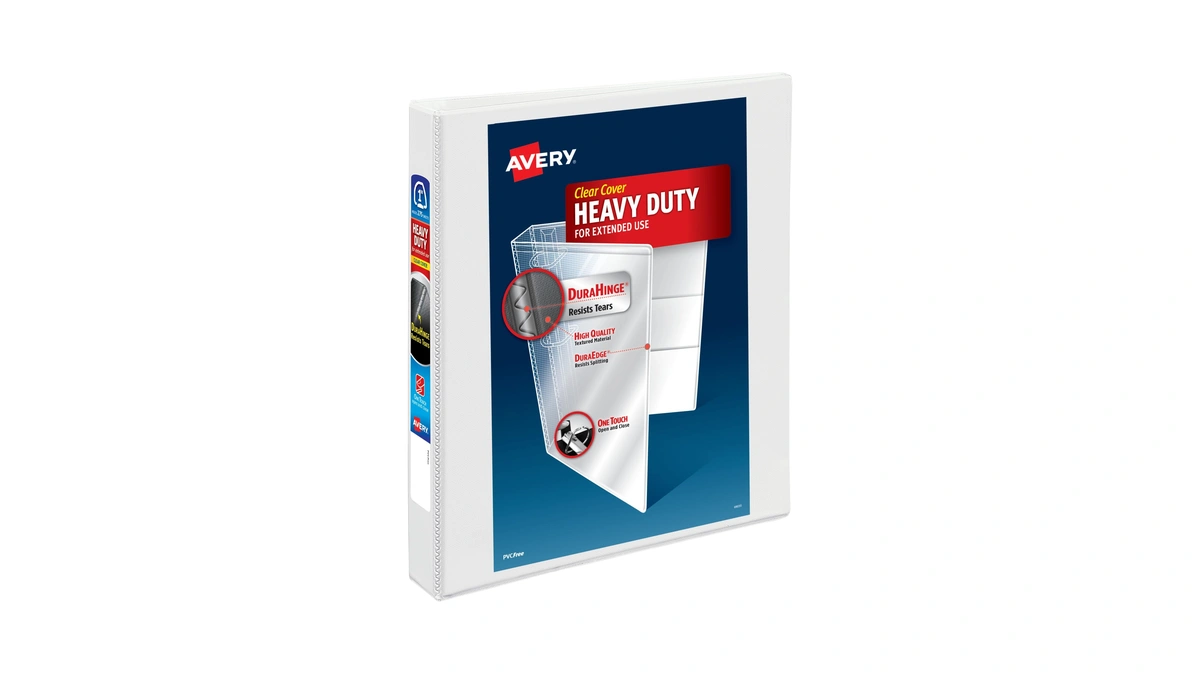 Avery Heavy-duty View 3 Ring Binder, 1" Ezd Rings, 1