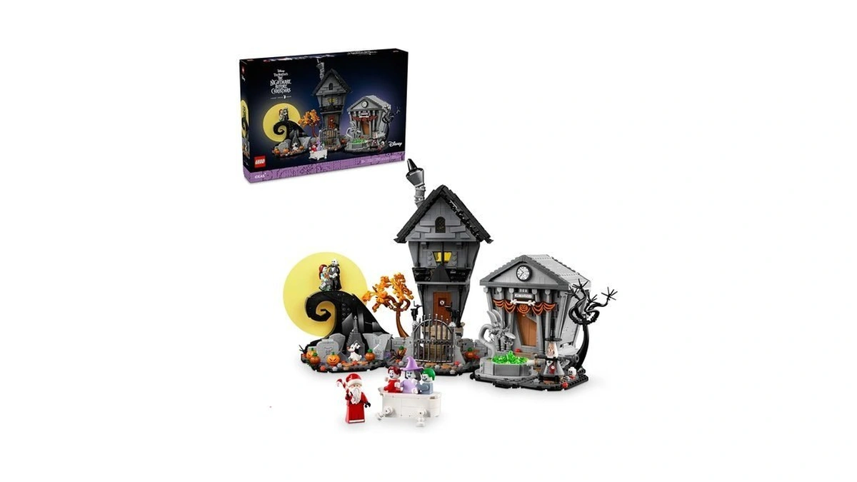 Lego Disney Tim Burton's The Nightmare Before Christmas Decor -