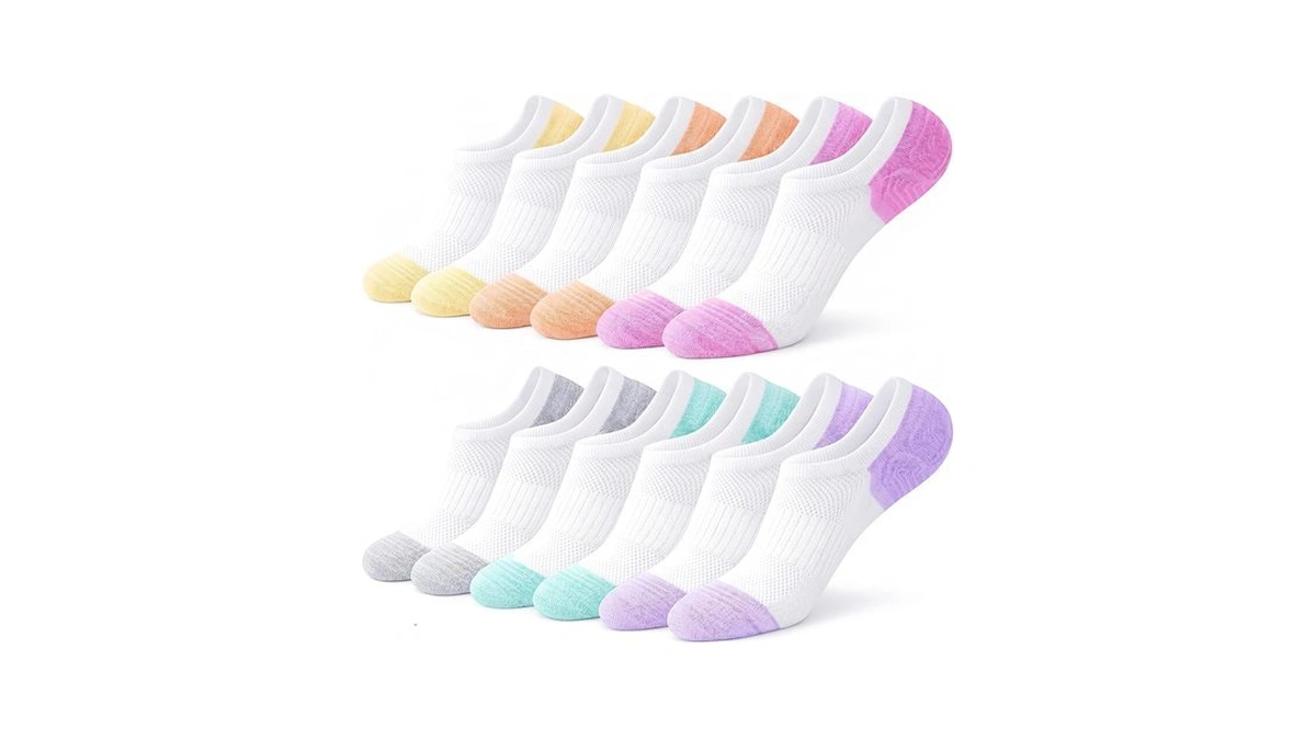 Amazon : Horuru No Show Socks Womens Liner Footie