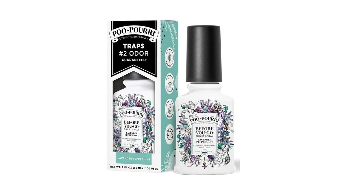 Poo-pourri Before-you-go Toilet Spray, Lavender Peppermint, 2 Fl Oz