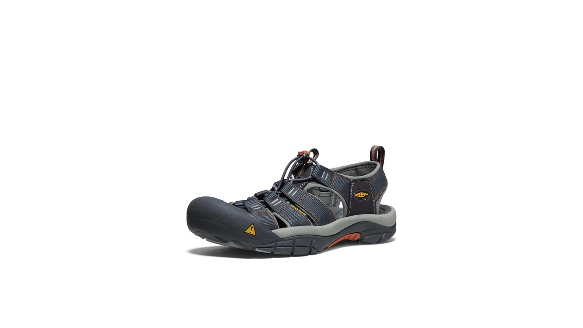 Keen Men's Newport H2 Sandal,india Ink/rust,7.5 M Us