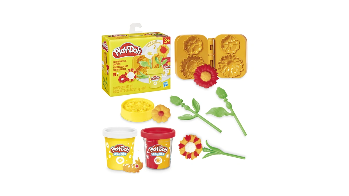 Amazon : Play-doh Sunflowers & Daisies Flower Toy