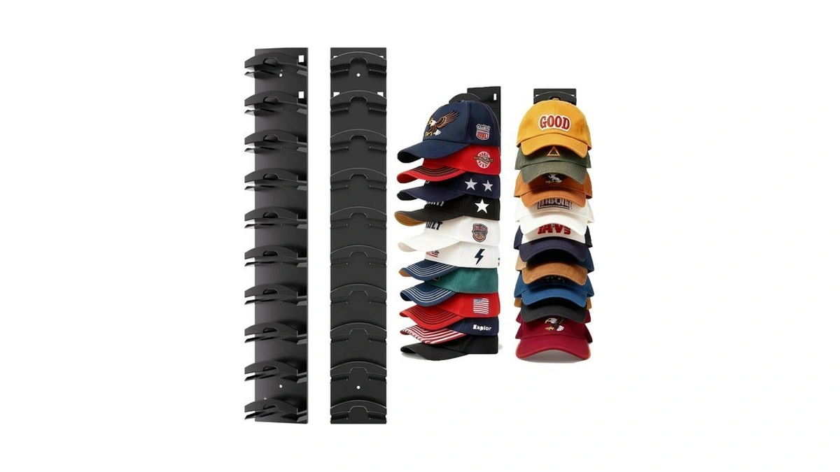 Fayygyh Hat Organizer For Baseball Caps, Black