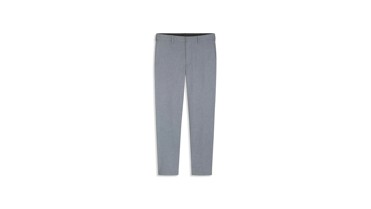 Van Heusen Men's Melange Soft Lux Straight Leg Pant, Monument