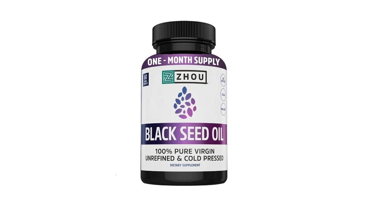 Zhou Black Seed Oil Capsules - Nigella Sativa - 60
