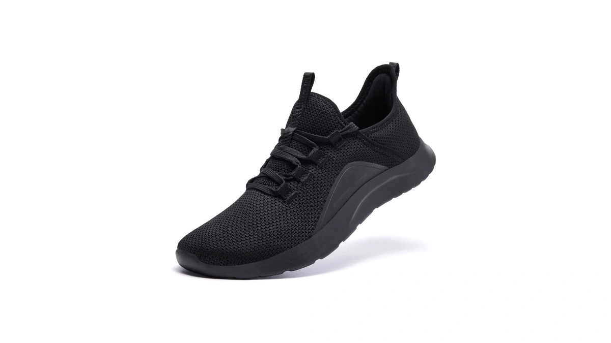 Aleader Women's Energycloud Slip On Walking Running Shoe,all Black,size 8.5