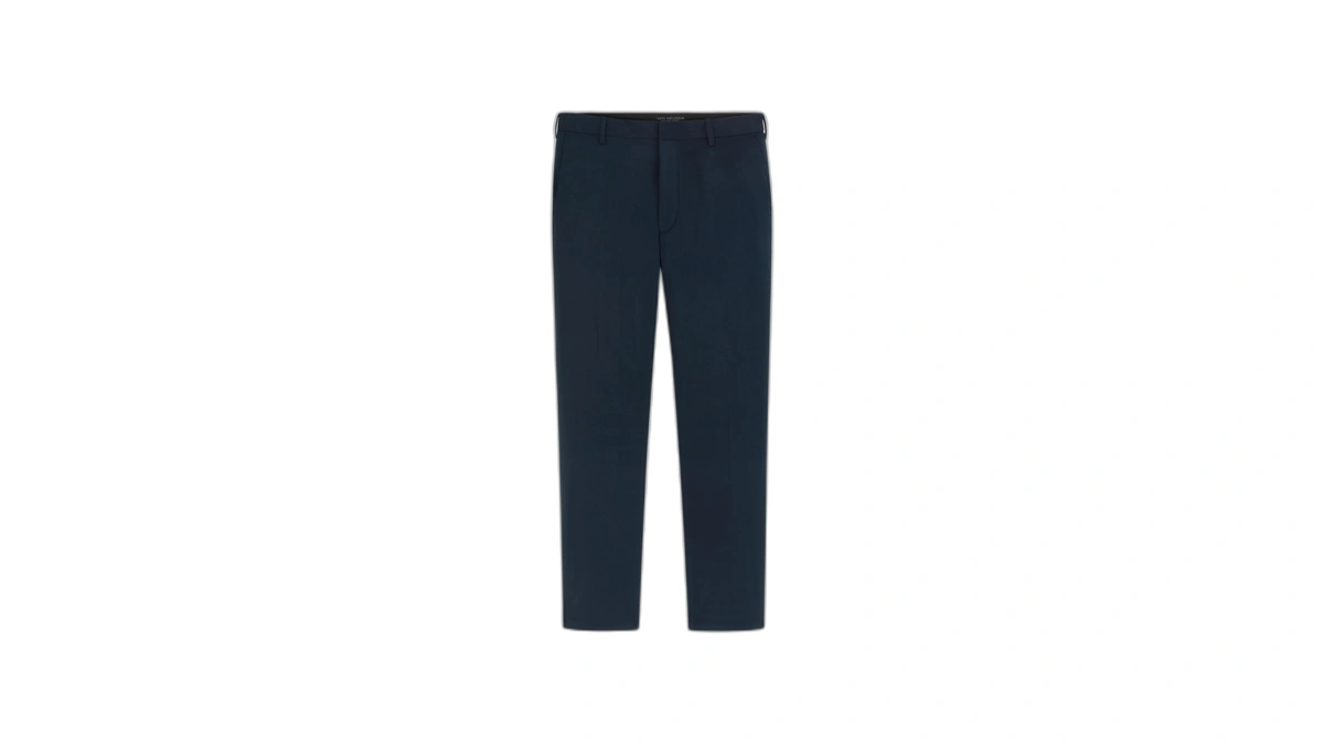 Van Heusen Men's Micax Cooling Stretch Dress Pant, Navy -