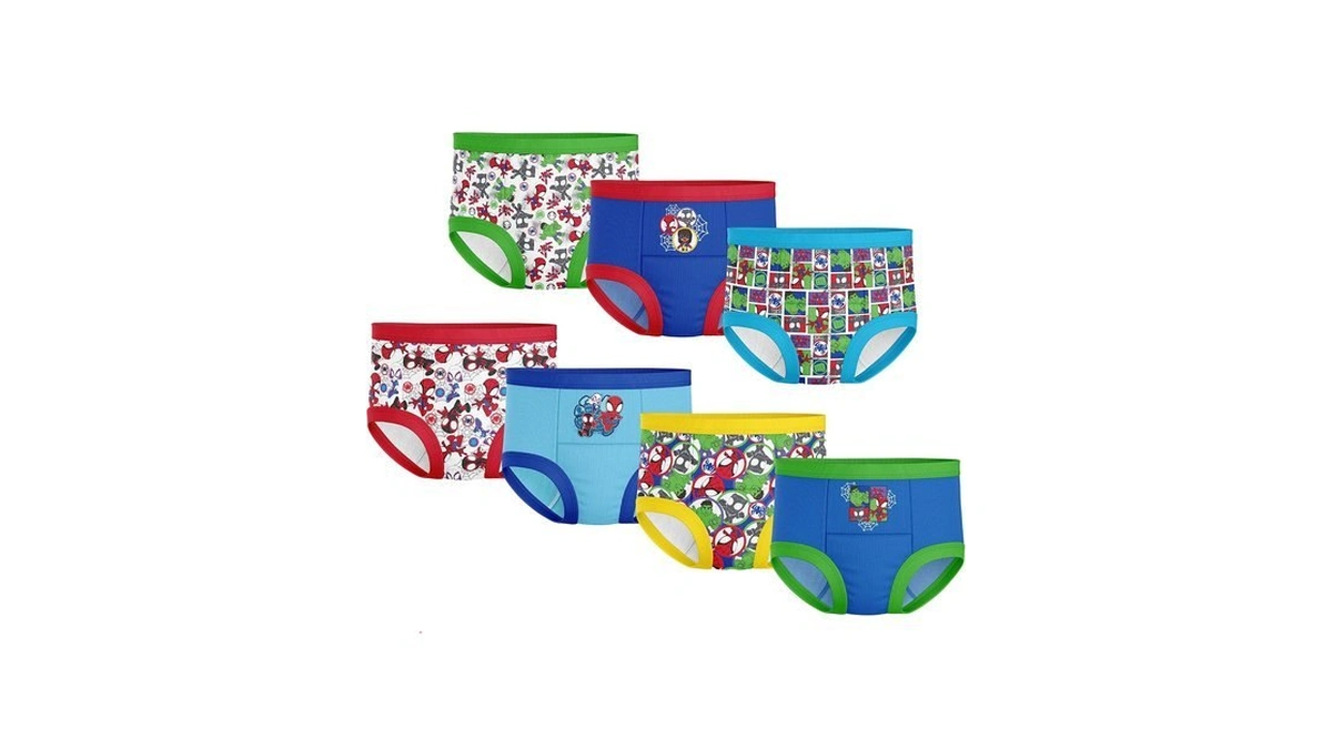 Superhero 7pk-10pk Potty Training Pants With Success Chart & Stickers