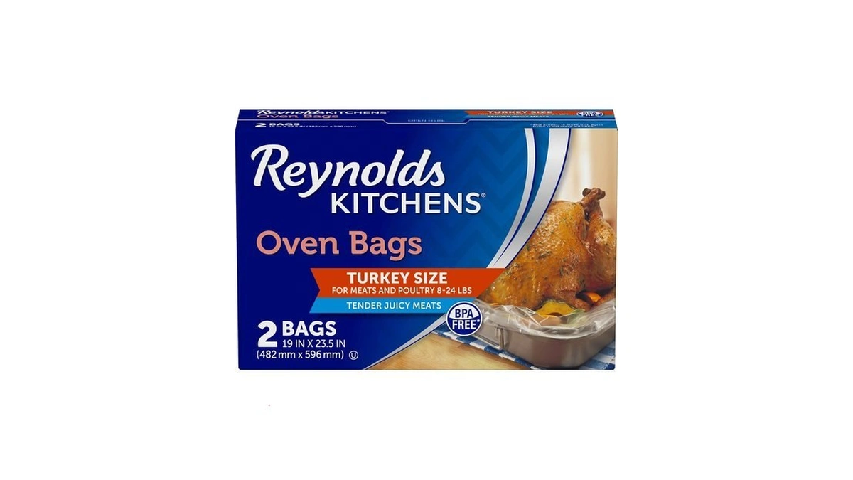 Reynolds Kitchens Turkey Oven Roasting Bags, Holds Up To 24