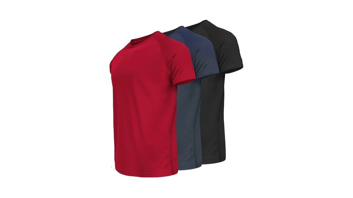 X-thud Workout Mens Shirts - Casual Black Quick Dry Moisture