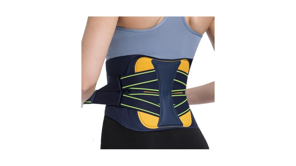 Back Brace For Lower Back Pain Relief, Adjustable Lumbar Support