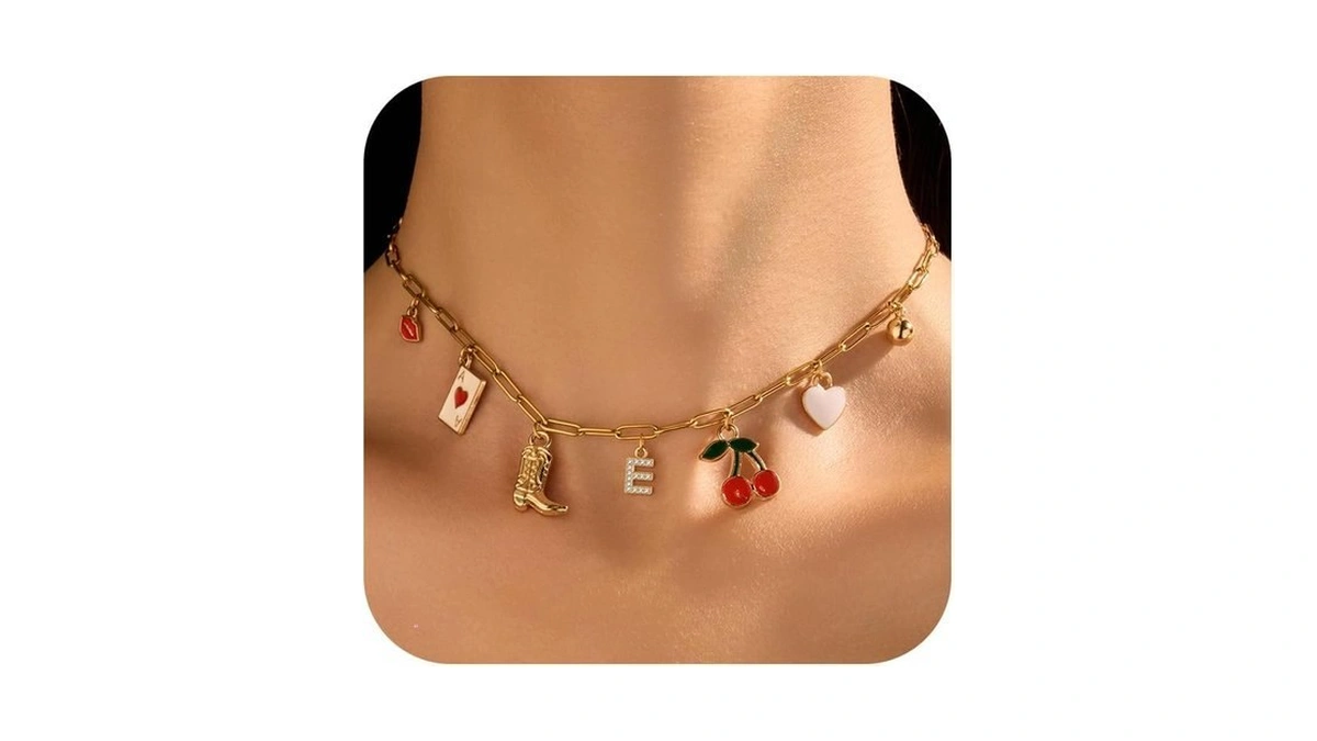 Dcfywl731 Charm Necklace Shell Western Necklaces For Women Initial Necklaces