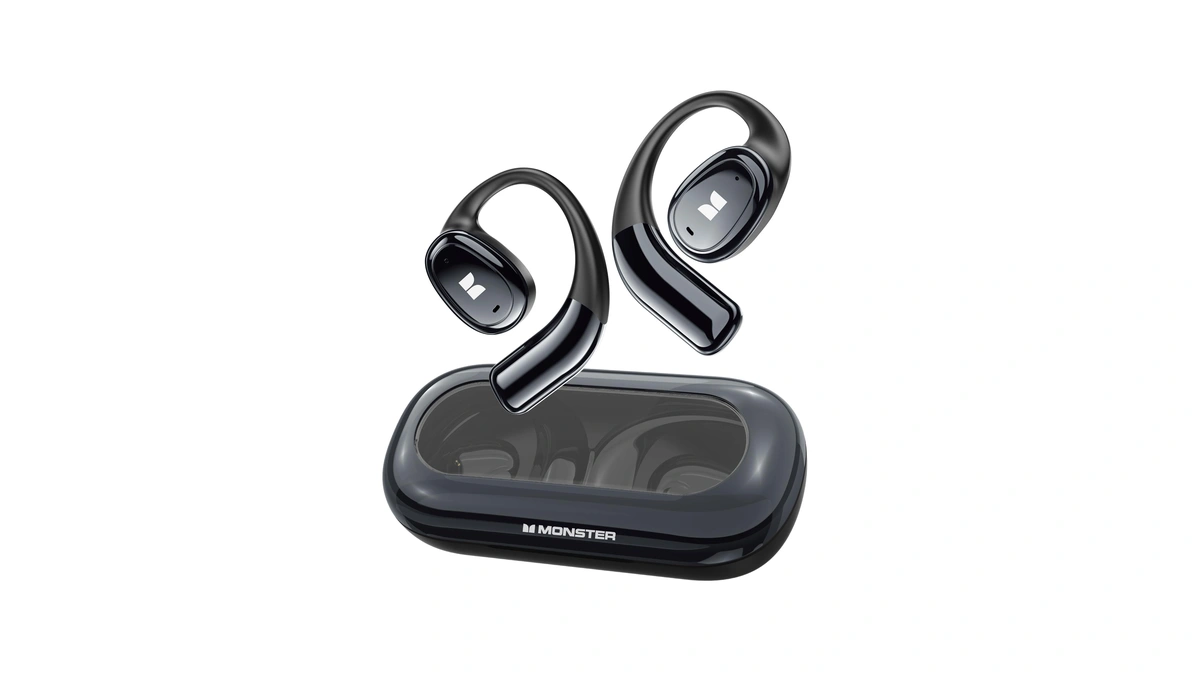 Monster Open Ear Ac311 Wireless Earbuds, Bluetooth 5.4 Open Ear