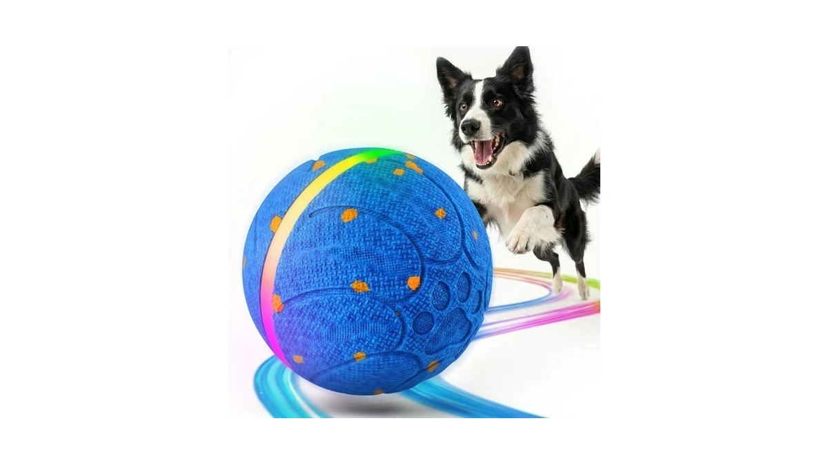 Diman Interactive Dog Toys, Moving Balls For Dogs, 3 Bounce